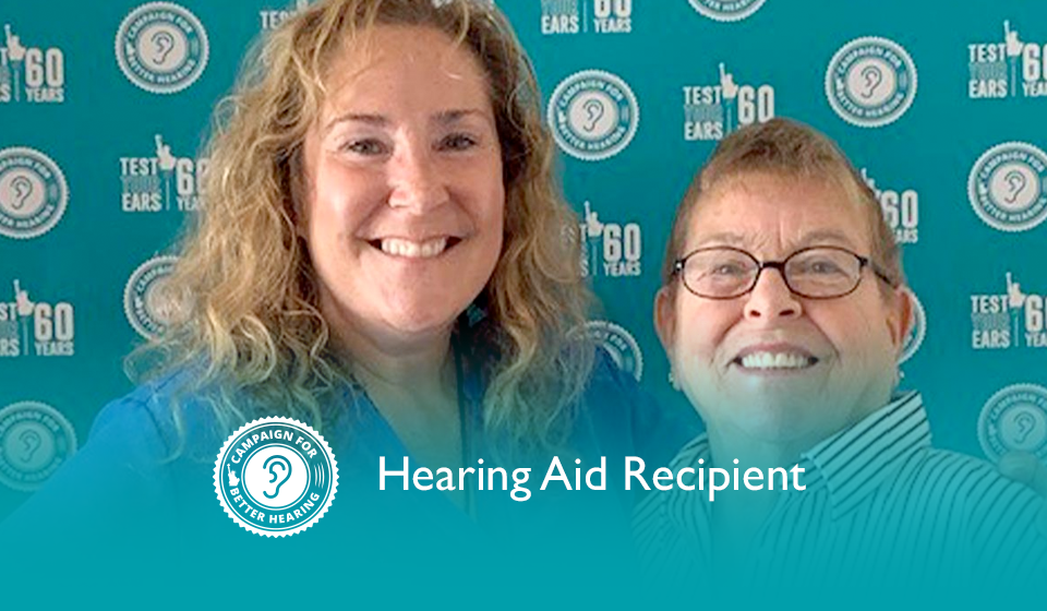 Bettie Harris-Howard receives the gift of hearing through the Campaign for Better Hearing's Give Back Program