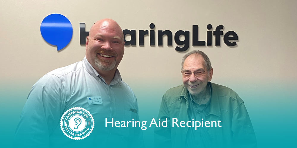 Arthur Malan receives the gift of hearing through the Campaign for Better Hearing's Give Back Program