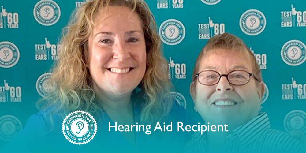 Bettie Harris-Howard receives the gift of hearing through the Campaign for Better Hearing's Give Back Program