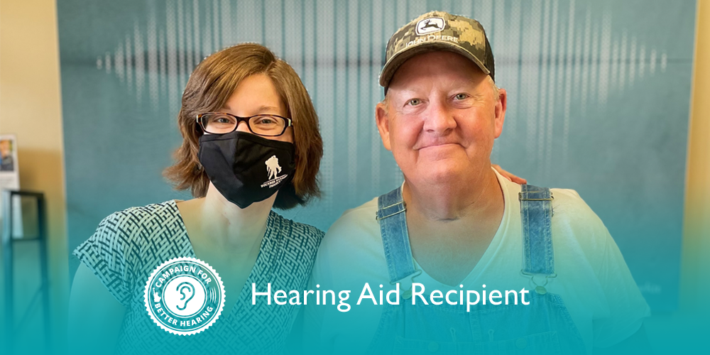 Johnny Johnson receives the gift of hearing through the Campaign for Better Hearing's Give Back Program