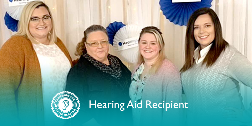 Kristina Kershaw receives the gift of hearing through the Campaign for Better Hearing's Give Back Program