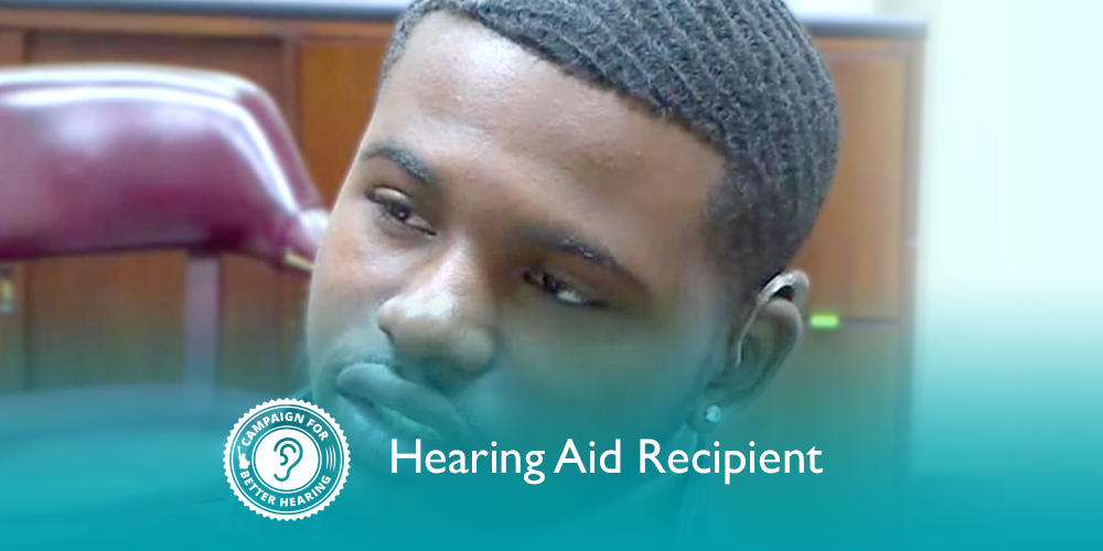 Zaire Johnson receives the gift of hearing through the Campaign for Better Hearing's Give Back Program