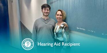 Cameron is a recent recipient of new hearing aids from The Campaign for Better Hearing. 