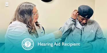 Meet one of our recipients of free hearing aids from The Campaign for Better Hearing – Timothy in New Albany, IN. 