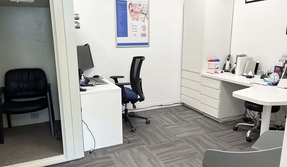 HearingLife Camrose Clinic - hearing test room