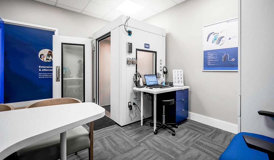 HearingLife Cochrane Clinic - hearing test room