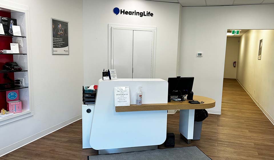 HearingLife Edmonton North Clinic - reception