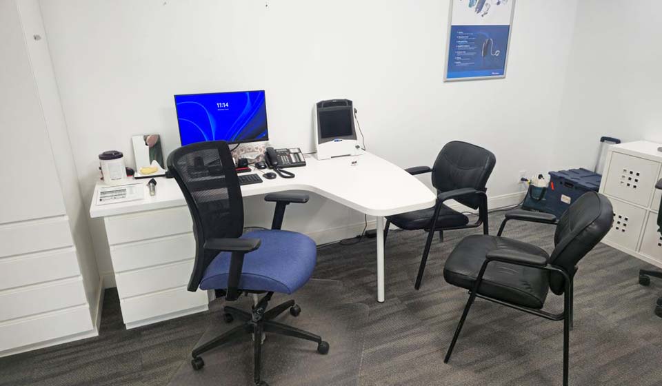 HearingLife Portage la Prairie Clinic - hearing test room