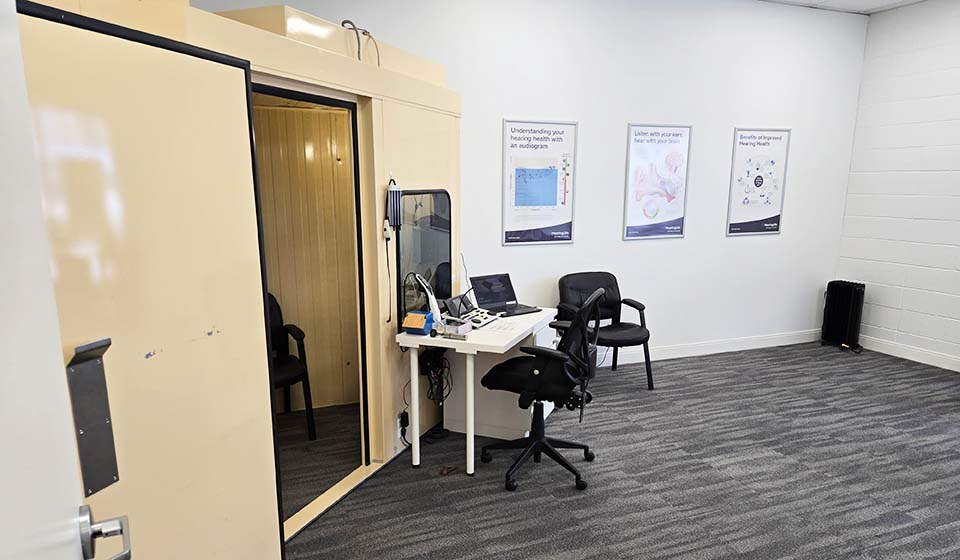 HearingLife Winkler Clinic - hearing test room