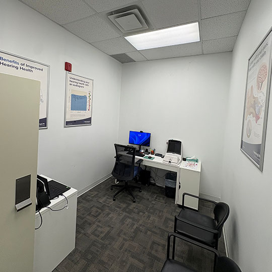 HearingLife Sarnia Lambton Mall Clinic - hearing test room