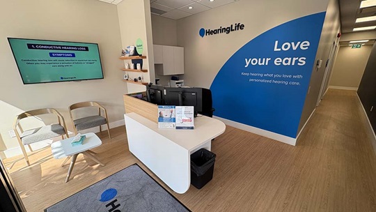 HearingLife St. Clair and Christie Clinic - reception