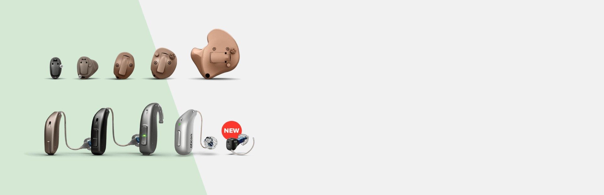 Example of a hearing aid you can experience at HearingLife