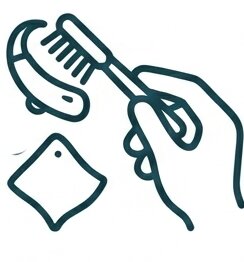 Cleaning Hearing Aids icon