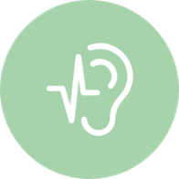 Image show icon of an ear