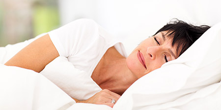 Image show woman sleeping