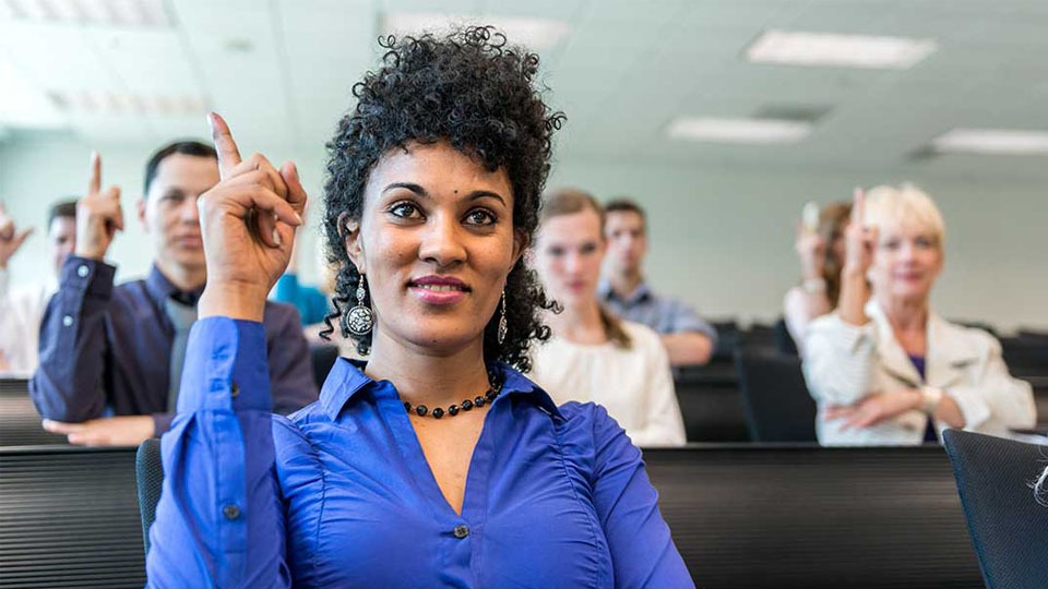 learning sign language in a classroom environment
