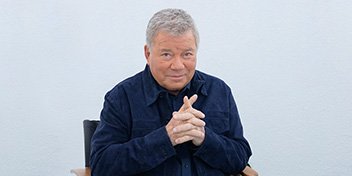 William Shatner collaborating with HearingLife as a spokesperson