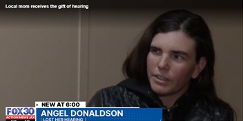 Local mom Angel Donaldson shares experience of regaining hearing benefits after hearing loss