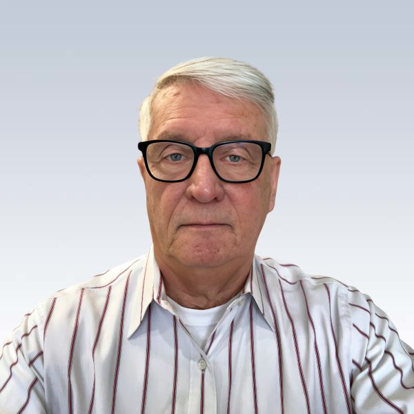 Paul Bessey looking at camera