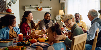 Holiday gathering advice for individuals with hearing loss