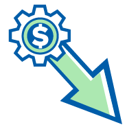 Icon - Income and work decline