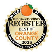 2025 Best of Orange County Magazine and OC Register logo