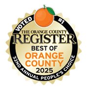 2025 Best of Orange County Magazine and OC Register logo
