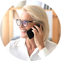 woman scheduling a hearing assessment over the phone