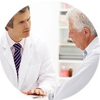 hearing care consultation with audiologist and patient