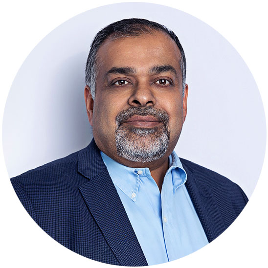 Sam Khan, Chief Growth Officer of a hearing care organization.