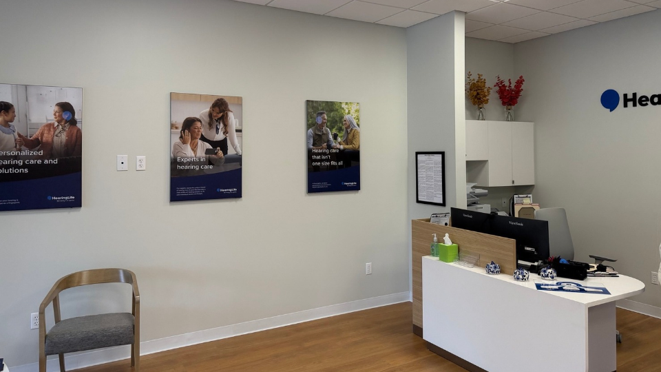 Somerset NJ HearingLife lobby