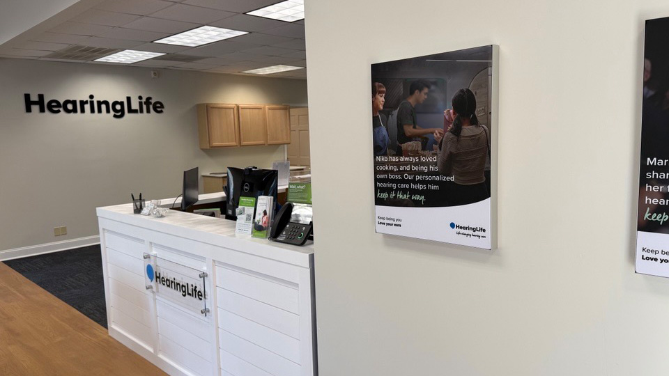 HearingLife - Daniel Island - reception area