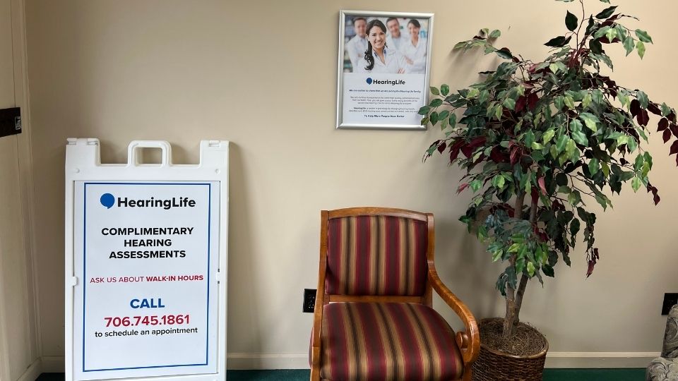 HearingLife Blairsville GA Lobby
