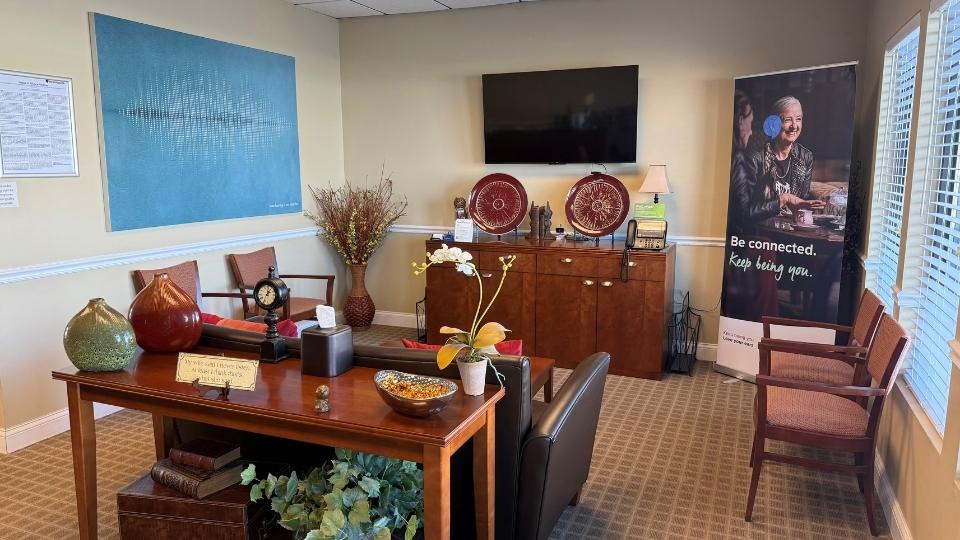 HearingLife Center Bourbonnais Lobby