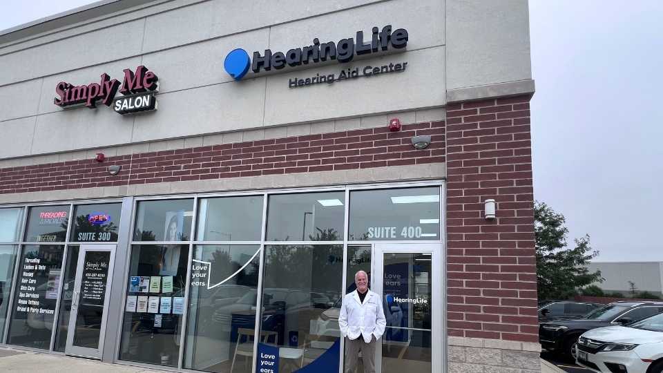Woodridge IL HearingLife building