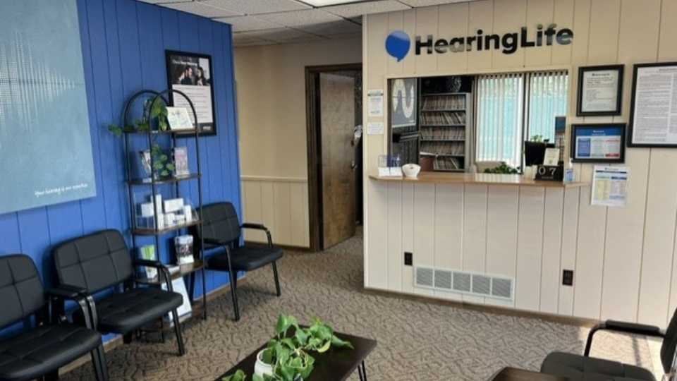 great bend KS HearingLife lobby
