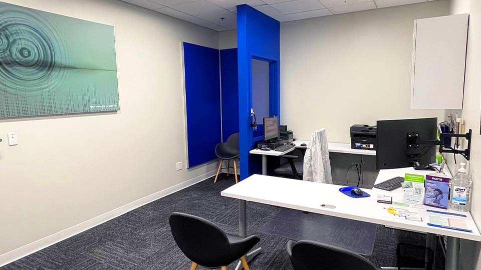 HearingLIfe - Hudson, MA - Hearing Test Booth