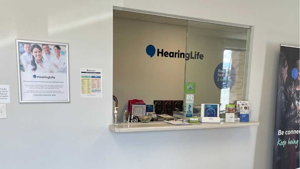 Eden NC HearingLife lobby