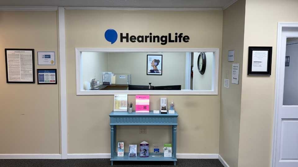 Louisburg NC HearingLife front desk