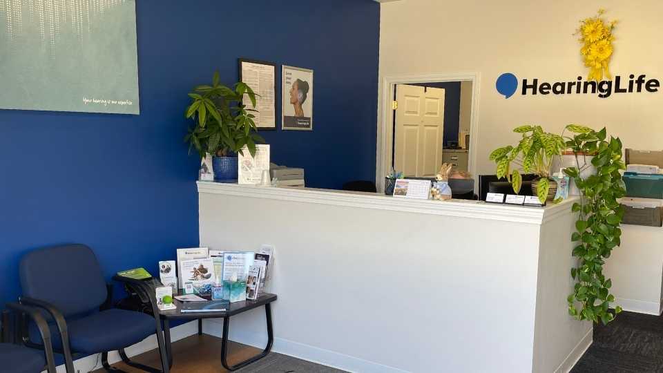 Merrimack NH HearingLife lobby