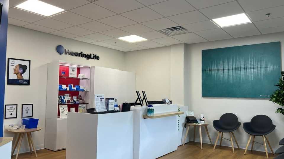 Freehold NJ HearingLife lobby