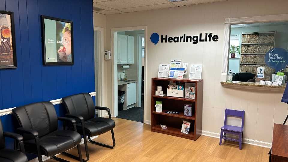 Morristown NJ HearingLife lobby