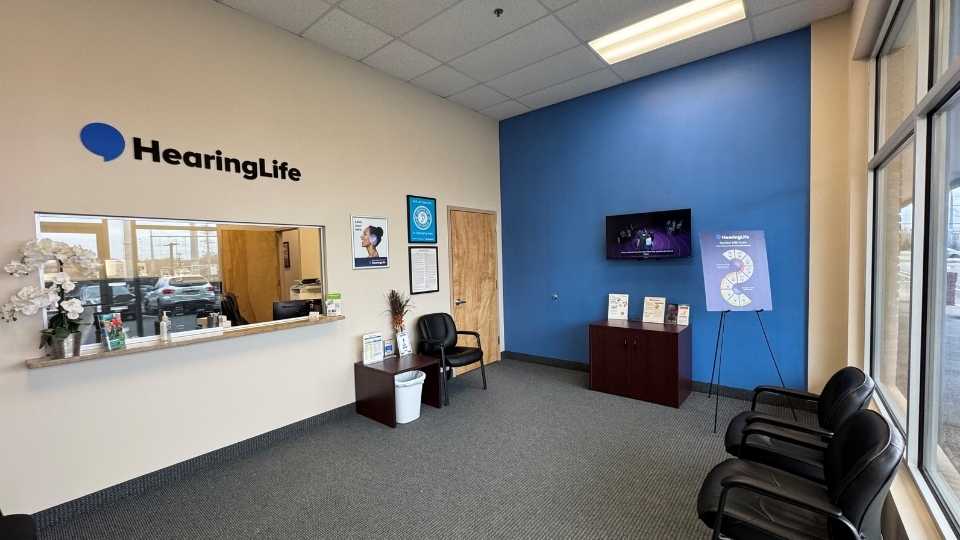 HearingLIfe in Roseland NJ lobby