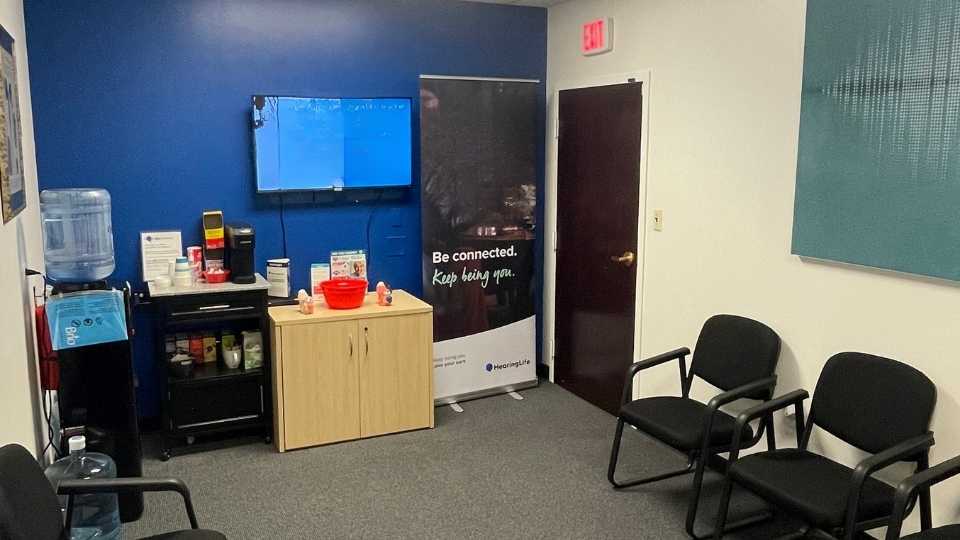 Watchung NJ HearingLife lobby