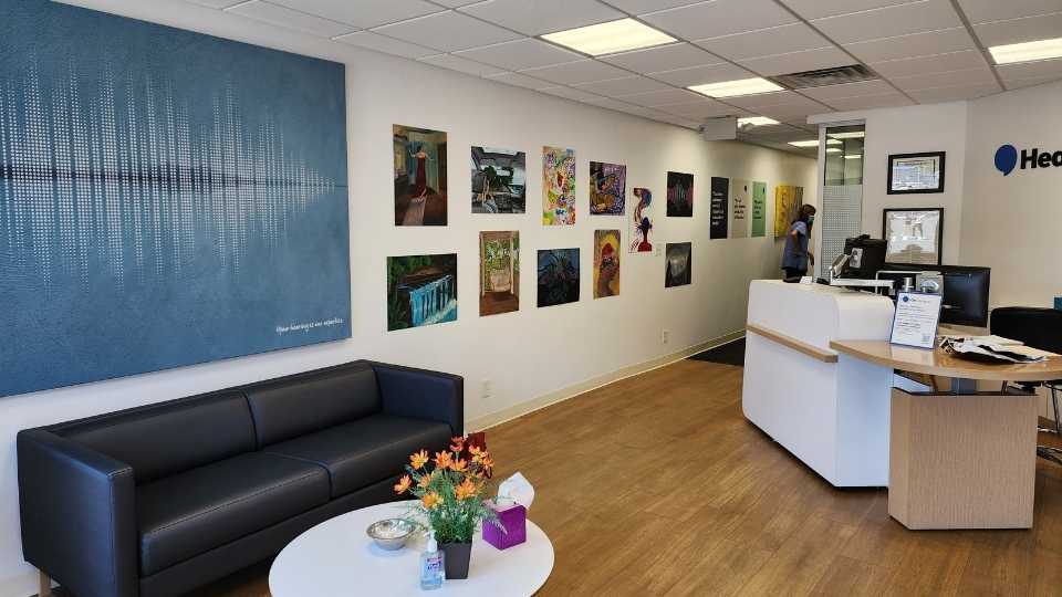 Westfield NJ HearingLife lobby