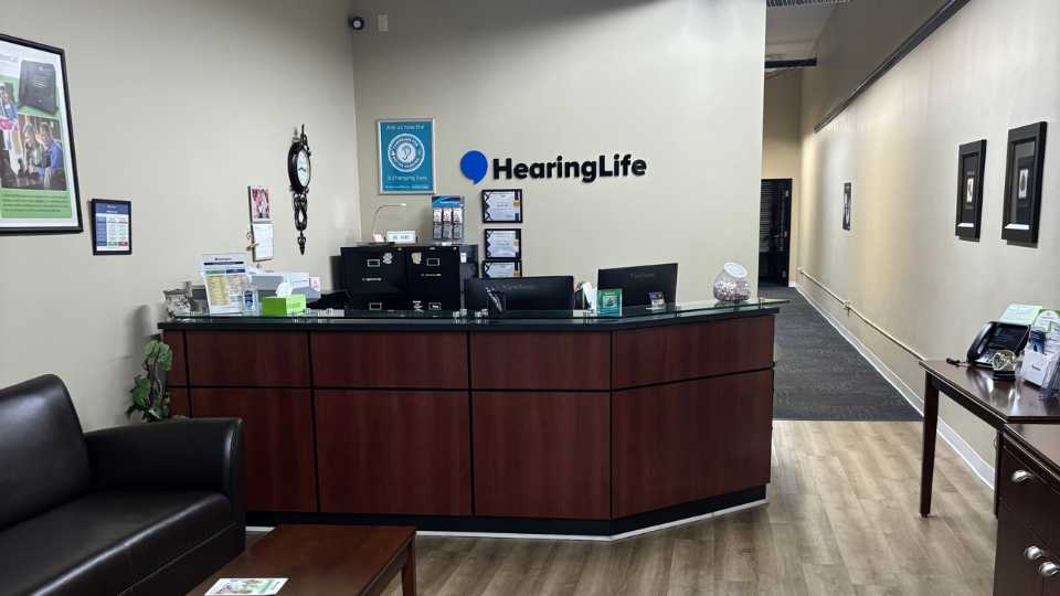 Gastonia HearingLife lobby