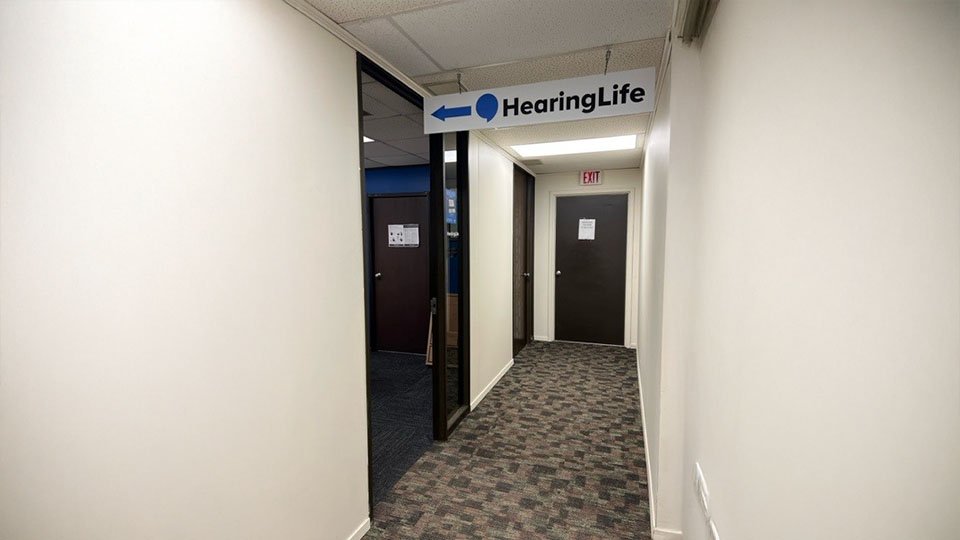 HearingLife - Wisconsin Rapids, WI - Office Door and Hallway