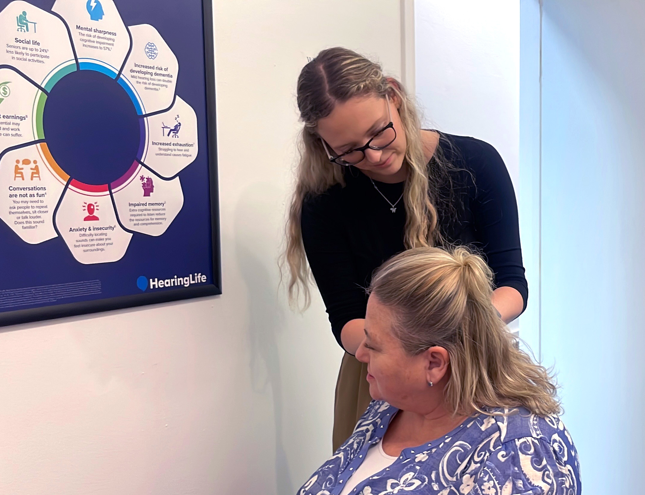 Pamela Adams is featured on San Antonio Telemundo sharing her story about hearing loss 