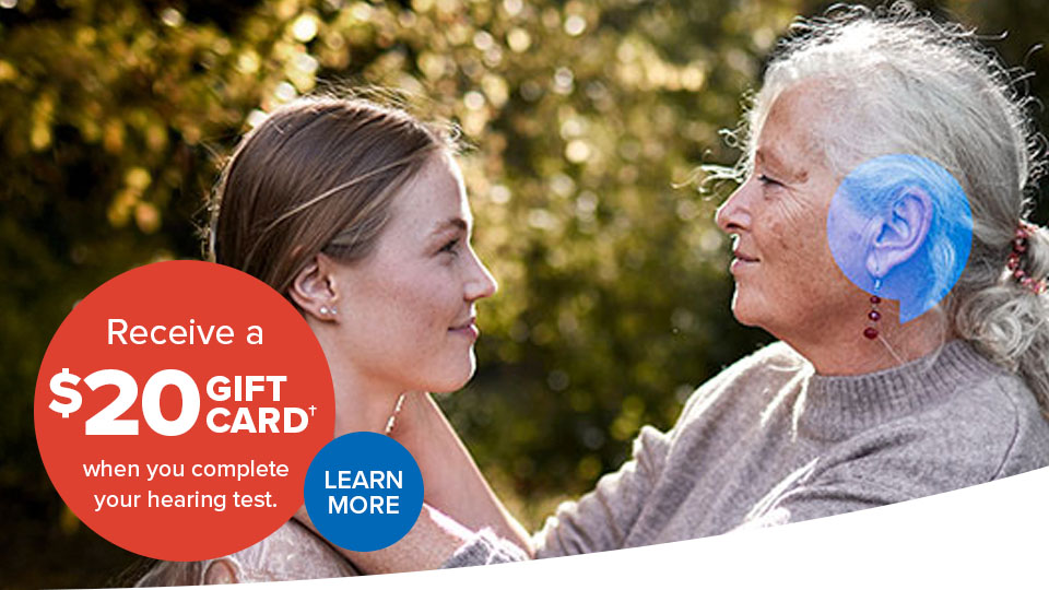 World Hearing Day 2026 - Receive a $20 Gift Card when you complete your hearing test - Learn more