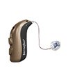 Bernafon Alpha hearing aid with a sleek design and small receiver.
